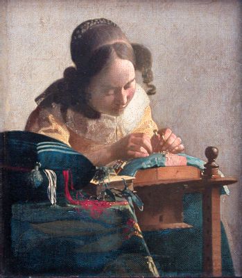 Johannes van der Meer, detto Vermeer - la encajera