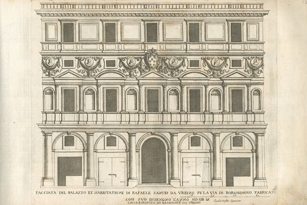 Facade of Palazzo Branconio