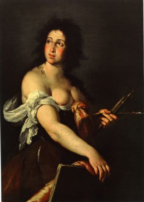 Bernardo Strozzi, detto il Cappuccino - The Allegory of Painting