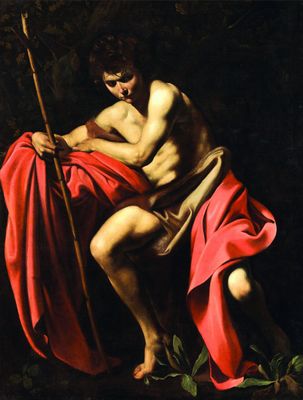 Michelangelo Merisi, detto Caravaggio - Copia da San Giovanni Battista