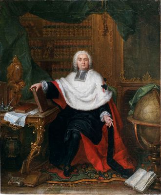Pietro Longhi - Portrait of François-Joachim de Pierre de Bernis (?)