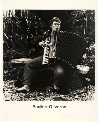 Pauline Oliveros - Without title