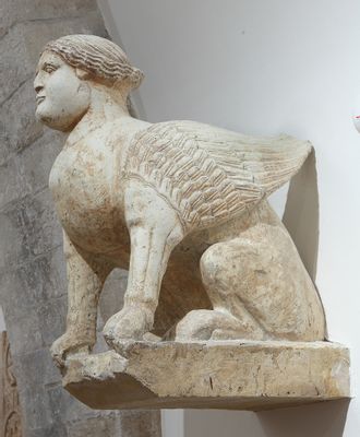 Sphinx of the Basilica of San Nicola di Bari (Reproduction)