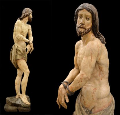 Pompeo Cesura - Christ at the column
