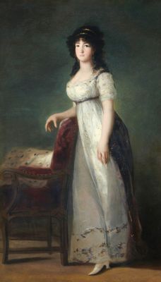 Francisco Goya - Maria Gabriela Palafox and Portocarrero, Marquis of Lazan