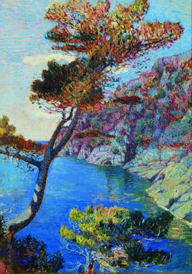 Rubaldo Merello - Landscape, Portofino, The Portofino promontory