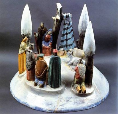Arturo Martini - Nativity scene