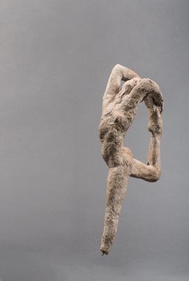 Auguste Rodin - Movimento di danza A con testa della Donna slava