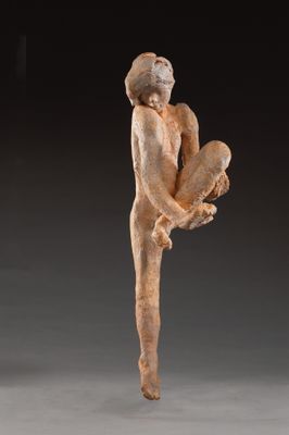 Auguste Rodin - Movimento di danza D con testa della Donna slava