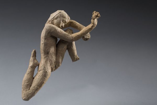 Auguste Rodin - Movimento di danza I con testa della Donna slava