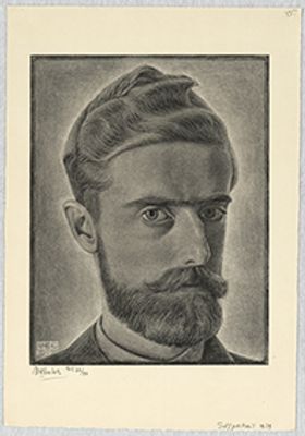 Maurits Cornelis Escher - Auto retrato