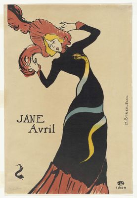 Henri de Toulouse Lautrec - Jane Avril