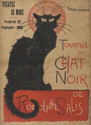 Théophile Alexandre Steinlen - Tour del gato negro