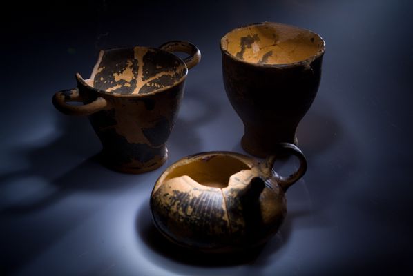 Ceramica a vernice nera dalla Necropoli di Moio