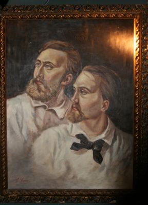 Portrait of Bandiera di Serra brothers