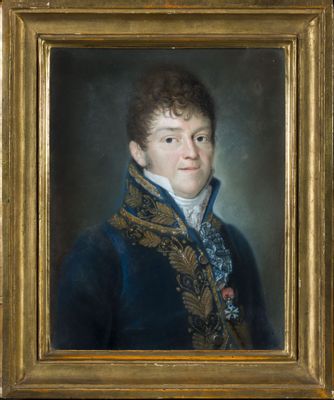 Luigi Bernero - Ritratto del marchese Carlo Tancredi di Barolo in divisa da ufficiale napoleonico