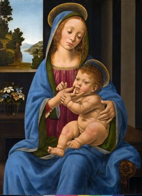 Lorenzo di Credi - Madonna col bambino