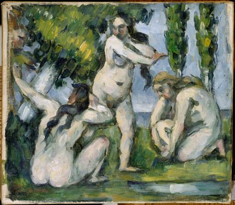 Paul Cézanne - Trois baigneuses