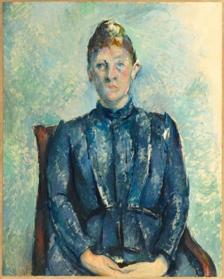 Paul Cézanne - Portrait de Madame Cezanne