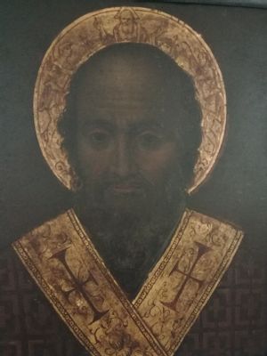 Primo piano, sala 3: Icona di San Nicola da Bari