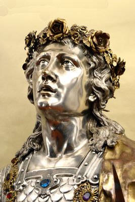 Gennaro Napoli - First floor, room 3: Bust of San Fortunato martyr