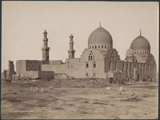 J. Pascal Sebah - Cairo. Tombe e moschee del Sultano El Barkouk