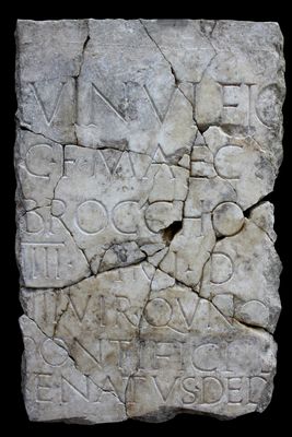 Iscrizione frammentaria dalle terme di Sibari, località Parco del Cavallo