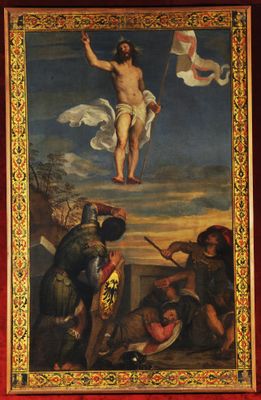Tiziano Vecellio, detto Tiziano - Resurrección