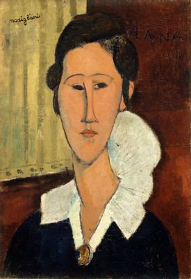 Amedeo Modigliani - Portrait of Hanka Zborowska
