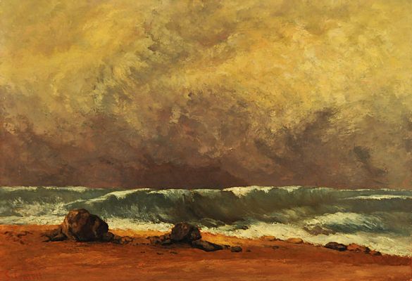 Gustave Courbet - The wave
