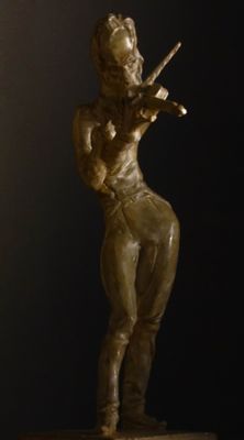 Jean Pierre Dantan - Statuetta caricaturale di N. Paganini