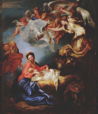 Giovanni Benedetto Castiglione, detto il Grechetto - Nativity