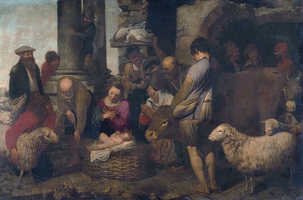 Antonio Travi, detto il Sestri - Adoration of the shepherds