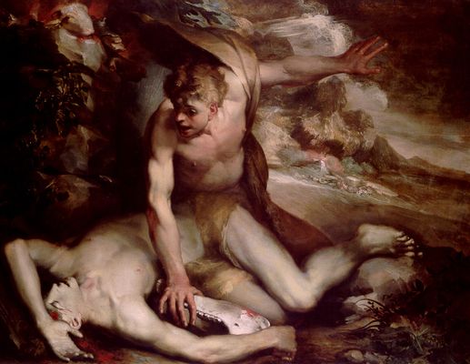 Domenico Piola - Cain and Abel