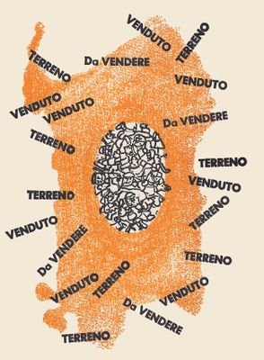 Costantino Nivola - Sardinia Feltrinelli Poster