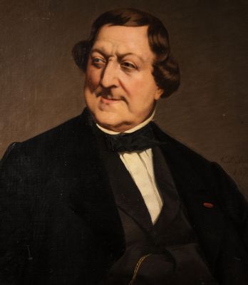 Vitale d'Ancona, detto Vito - Portrait Rossini