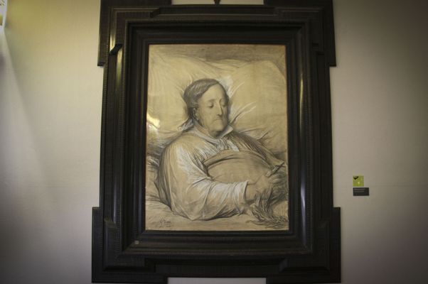 Gustave Doré - Gioachino sur son lit de mort