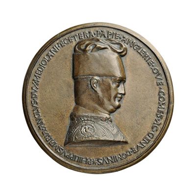 Antonio Pisano, detto Pisanello - Medal of Filippo Maria Visconti, Duke of Milano