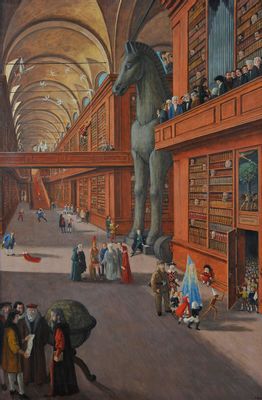 Gianfilippo Usellini - La biblioteca magica