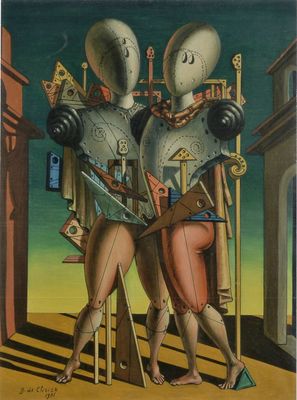 Giorgio de Chirico - Hector and Andromache