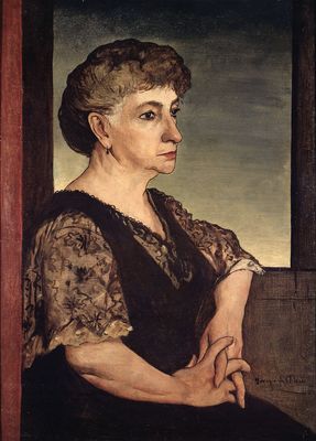 Giorgio de Chirico - retrato de la madre