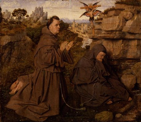 Jan van Eyck - Stigmate di San Francesco