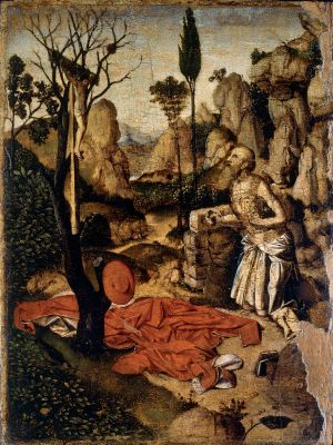 Antonello da Messina - Saint Jerome Penitent