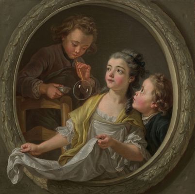 Charles-Amédée-Philippe van Loo - Des bulles de savon