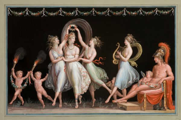 Antonio Canova - Die Grazien und die Venus tanzen vor dem Mars