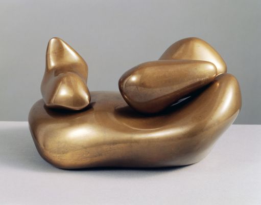 Jean Arp - Sculpture to be missed in the forest (Sculpture of three forms)
