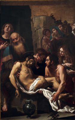 Giovanni Baglione - Deposizione di Cristo nel sepolcro