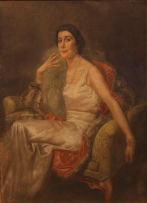 Alessandro Pomi - Portrait of Olga Levi
