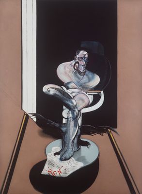Francis Bacon - Sitzende Figur