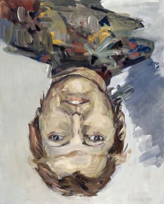 Georg Baselitz - Portrait of Thordis Möller